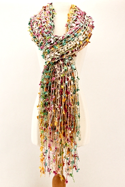 Open Weave Scarf - Scarves
