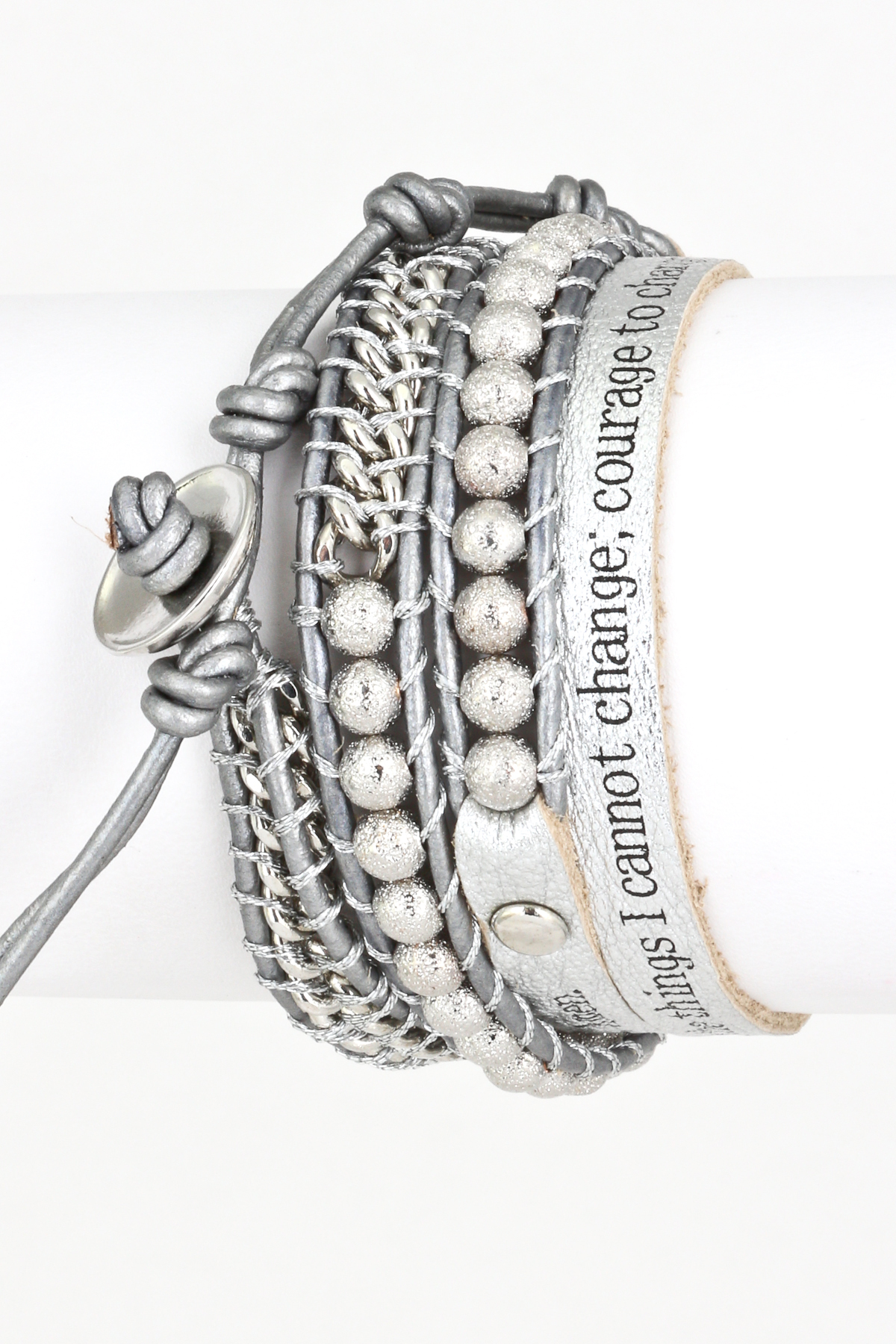 Serenity Prayer Wrap Bracelet Bracelets Serenity Prayer Wrap Bracelet