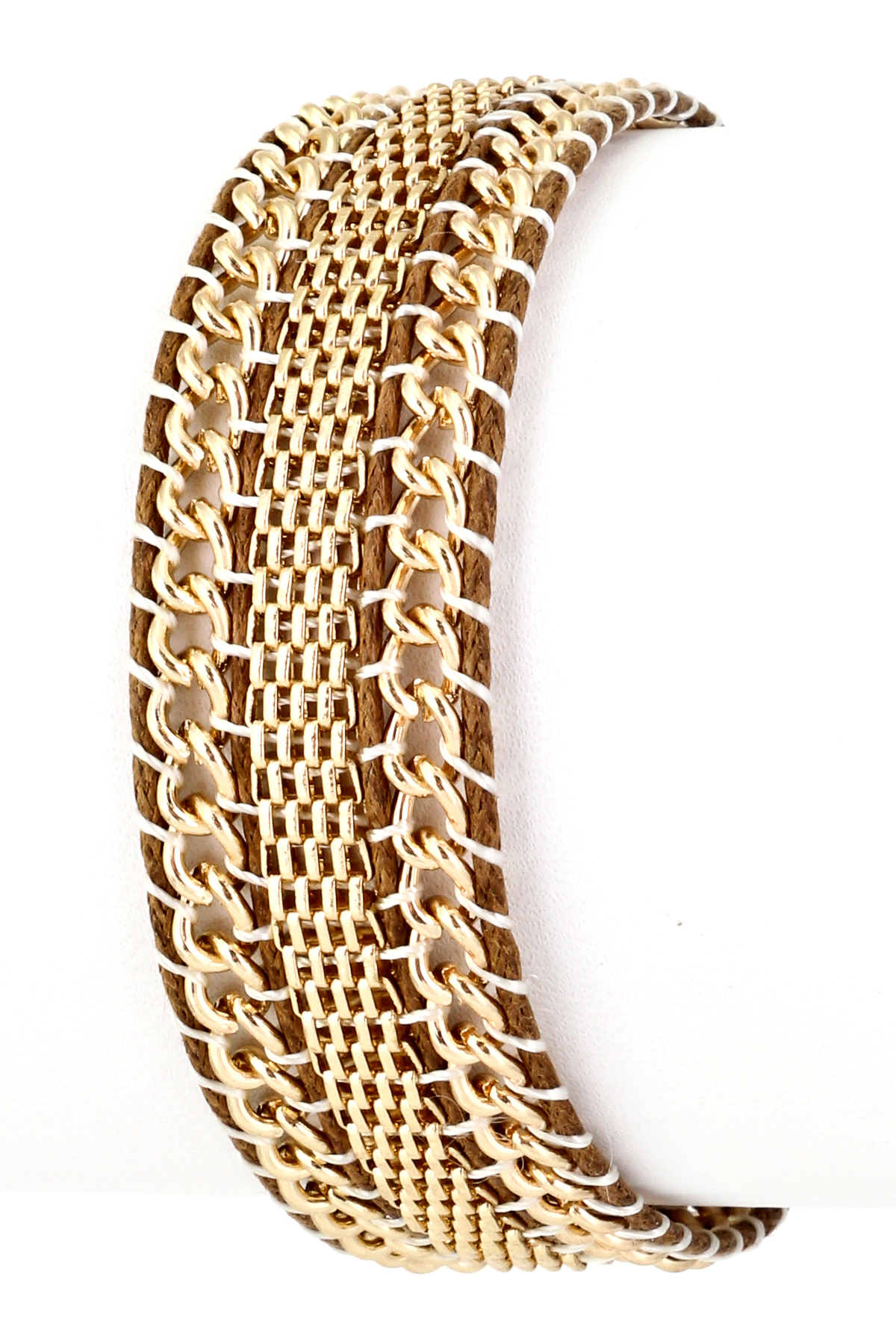 Threaded Chain Link Bracelet Bracelets