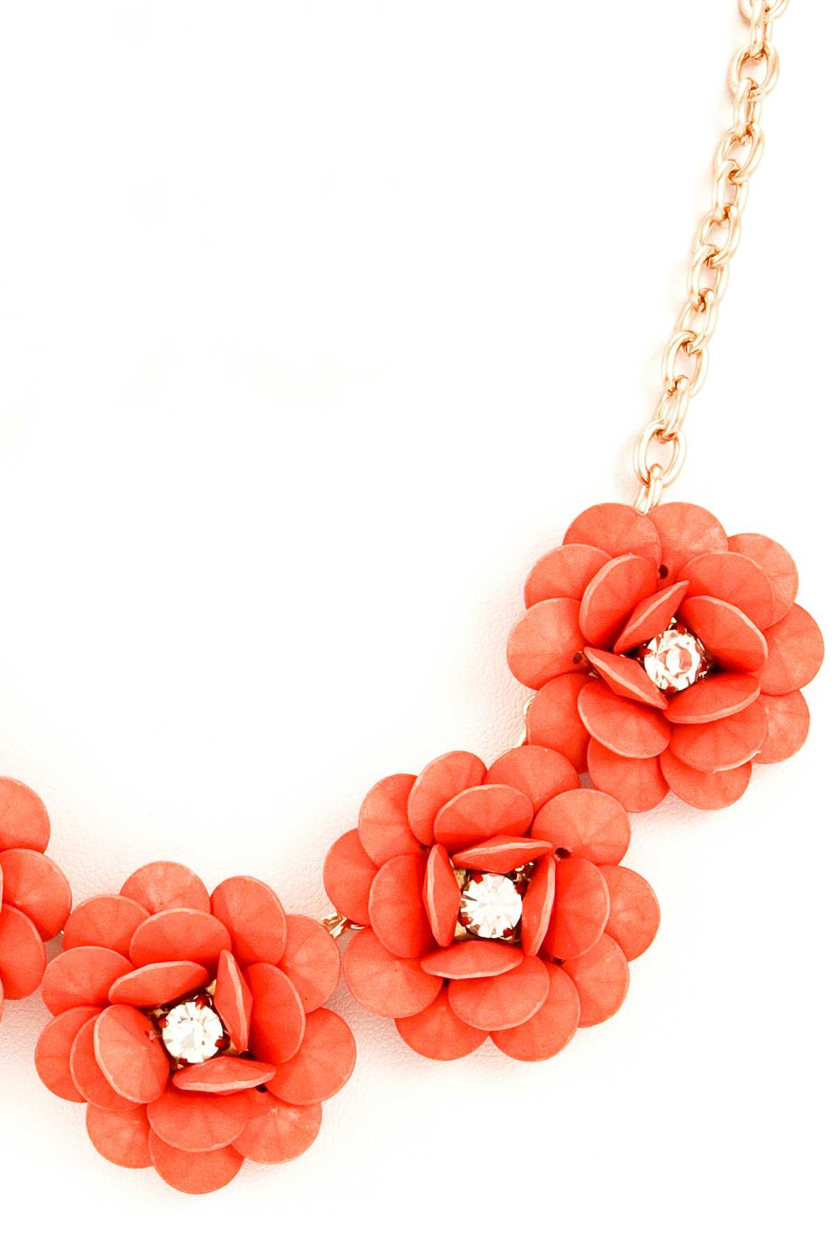 Acrylic Flower Necklace Set Necklaces