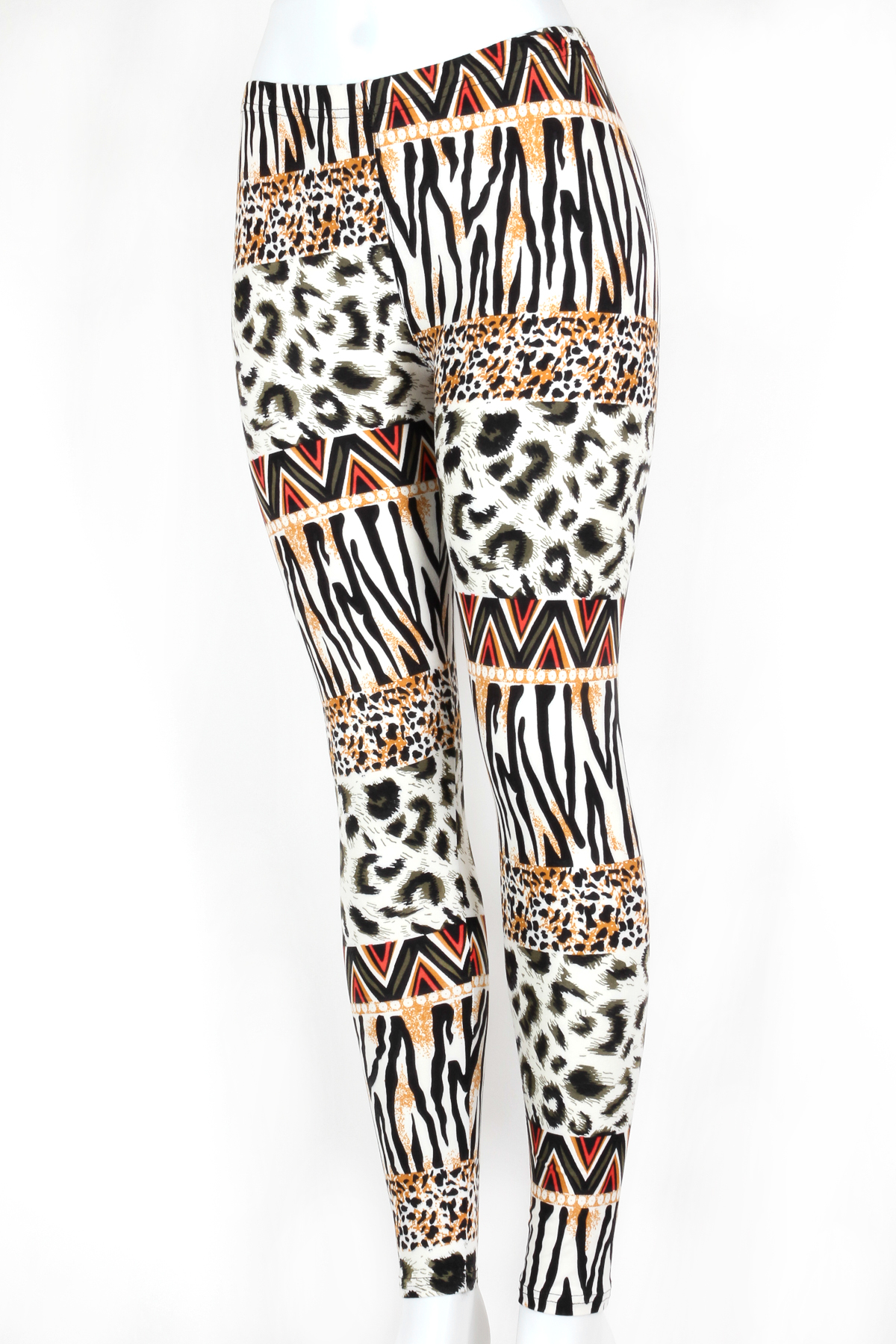 leggings animal print zara