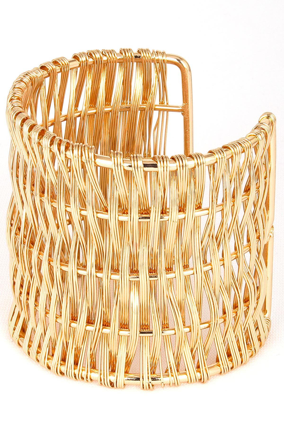 metal-weave-cuff-bracelet-bracelets