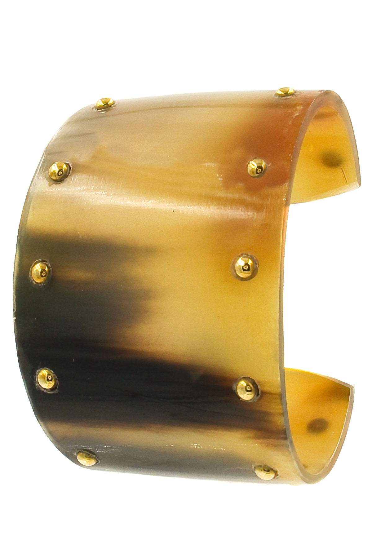Studded Horn Cuff Bracelet Bracelets