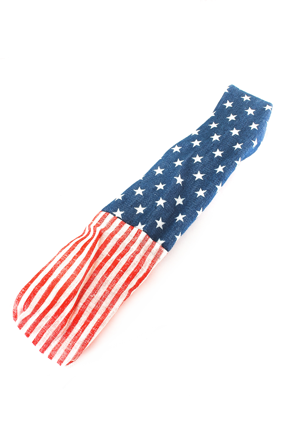 Woven American Flag with Lace Headband Hair Accessories