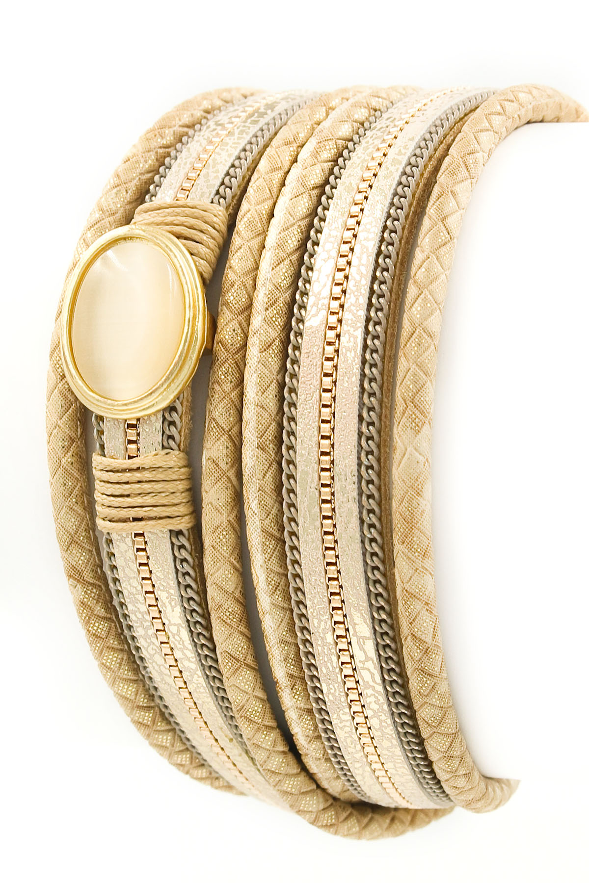 Faux Leather Bracelet Bracelets