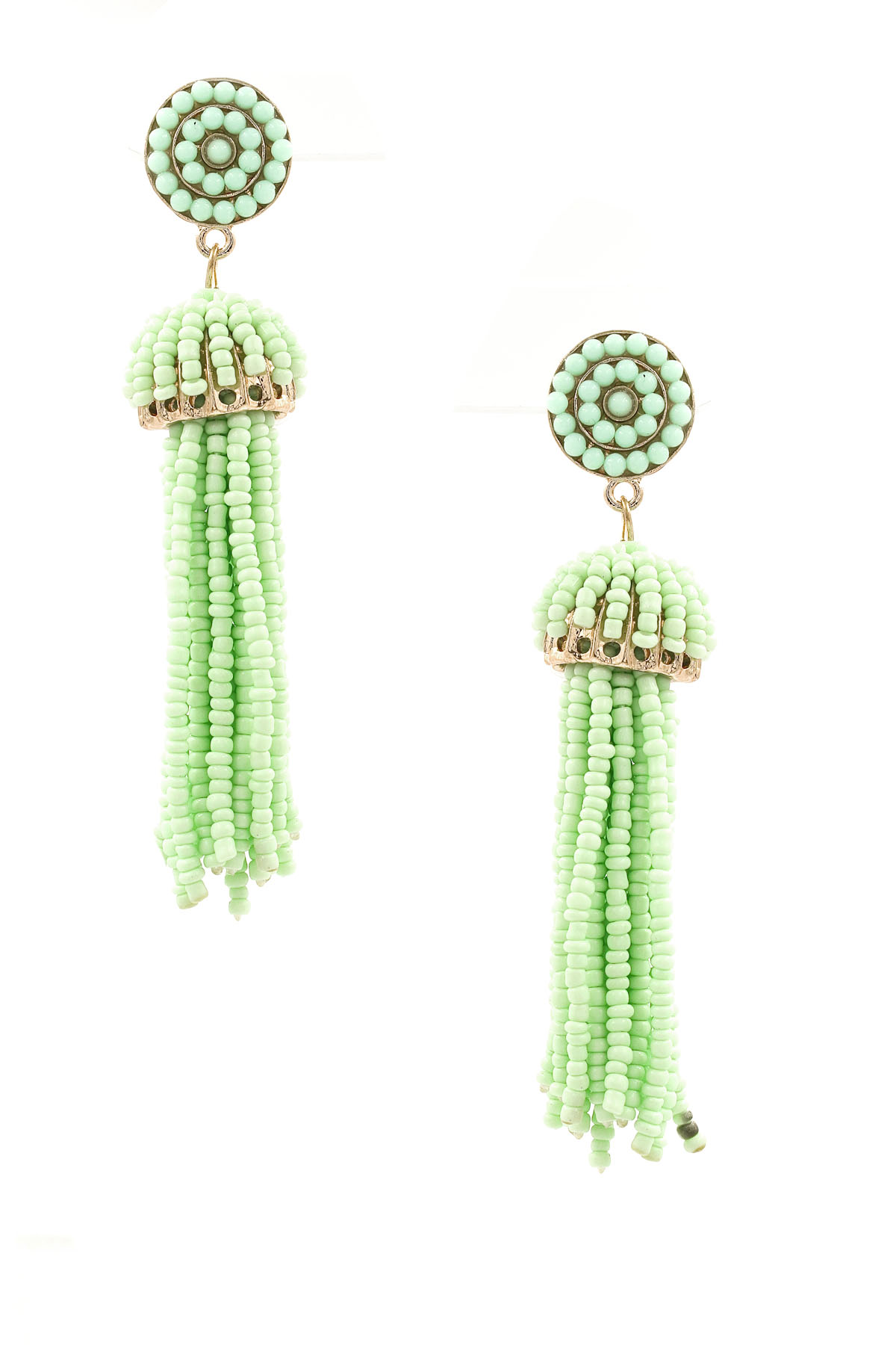 seed-bead-tassel-earrings