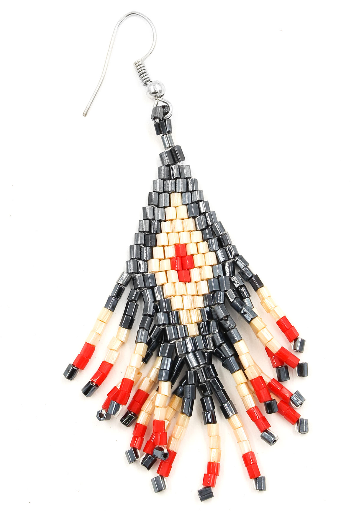 Bead Tassel Earrings