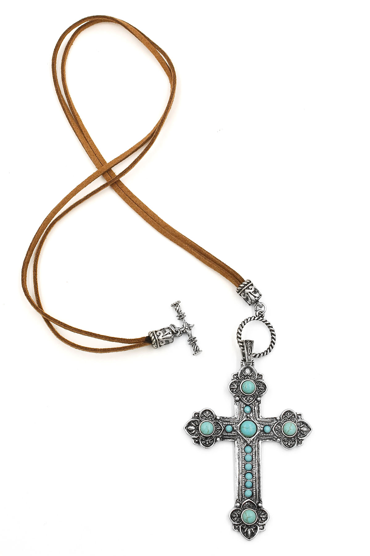 Womens western cross necklace Clearance