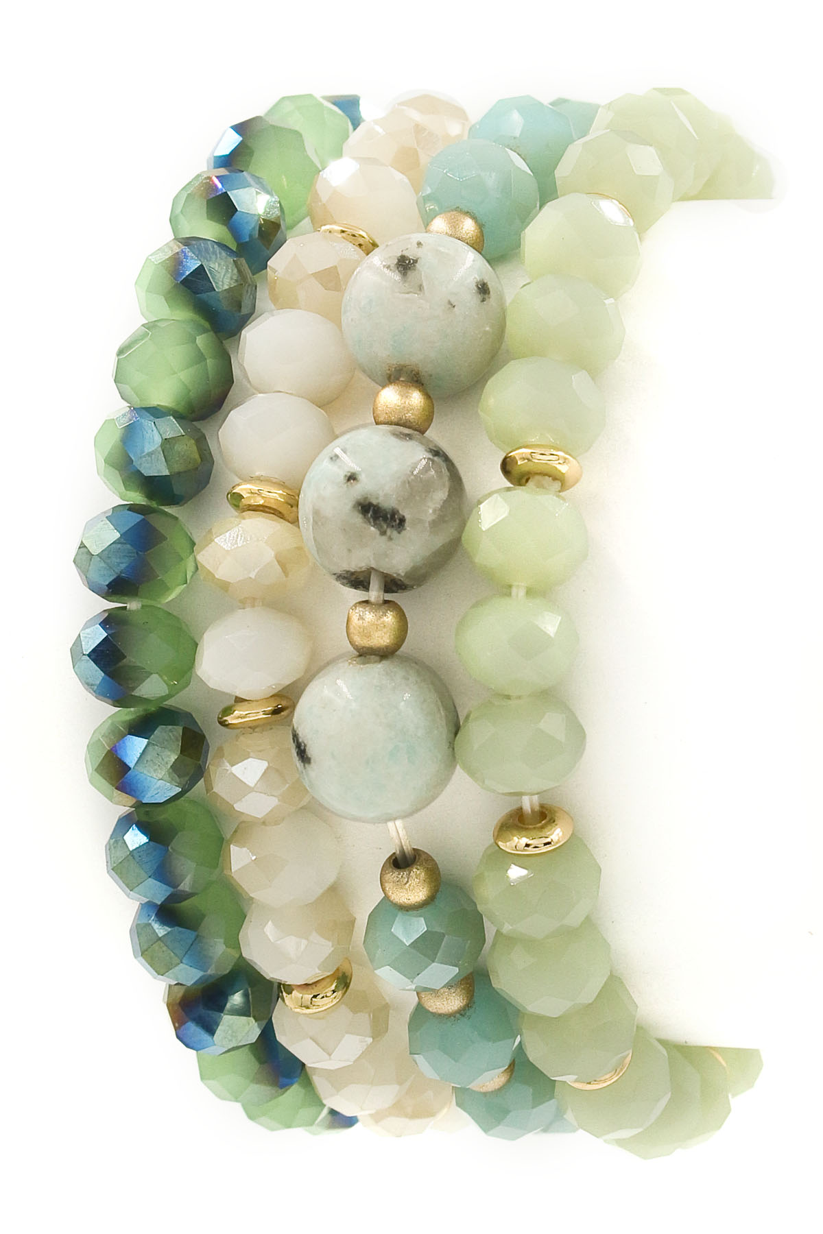 Glass Bead Bracelet Set Bracelets
