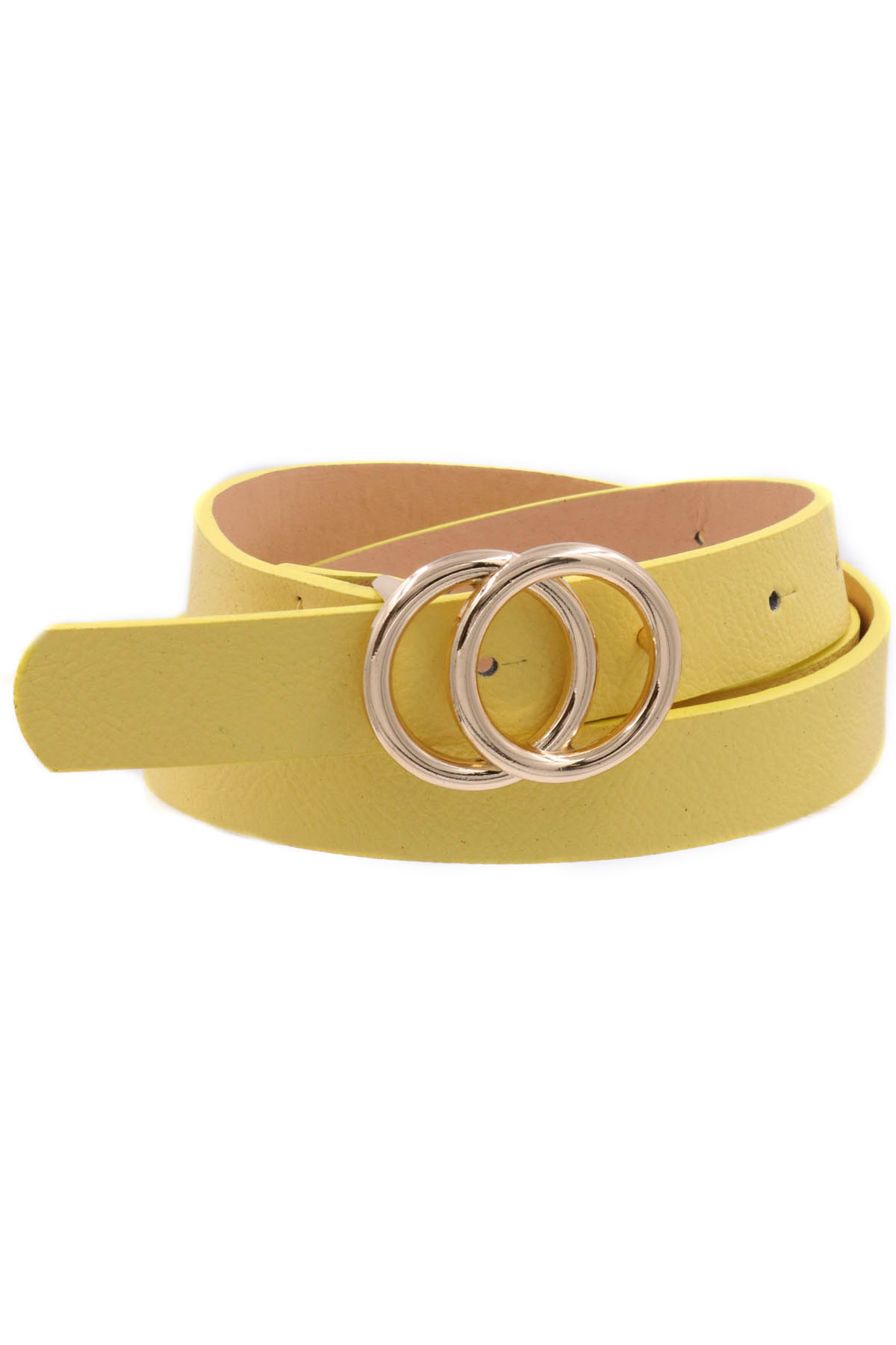 Double O Ring Buckle Belt Belts
