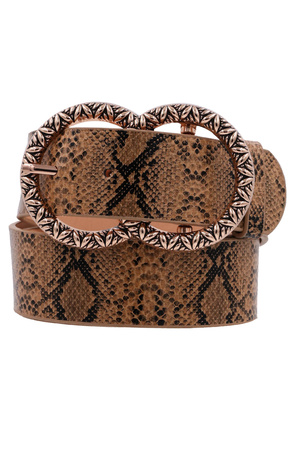 Snake Double Ring Belt