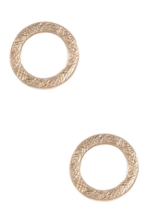 Metal Ring Earrings
