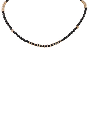 Acrylic Seed Bead Necklace