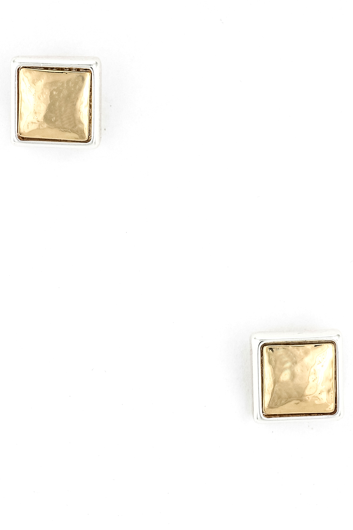 metal square stud earring earrings metal square stud earring earrings