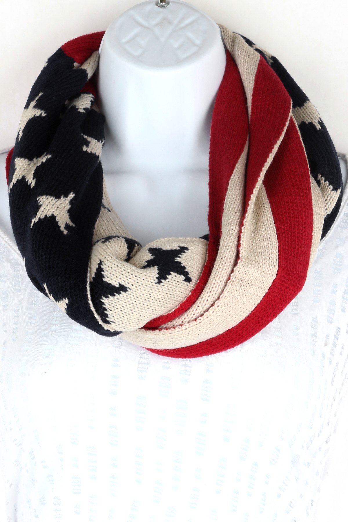 American Infinity Flag Scarf - Scarves