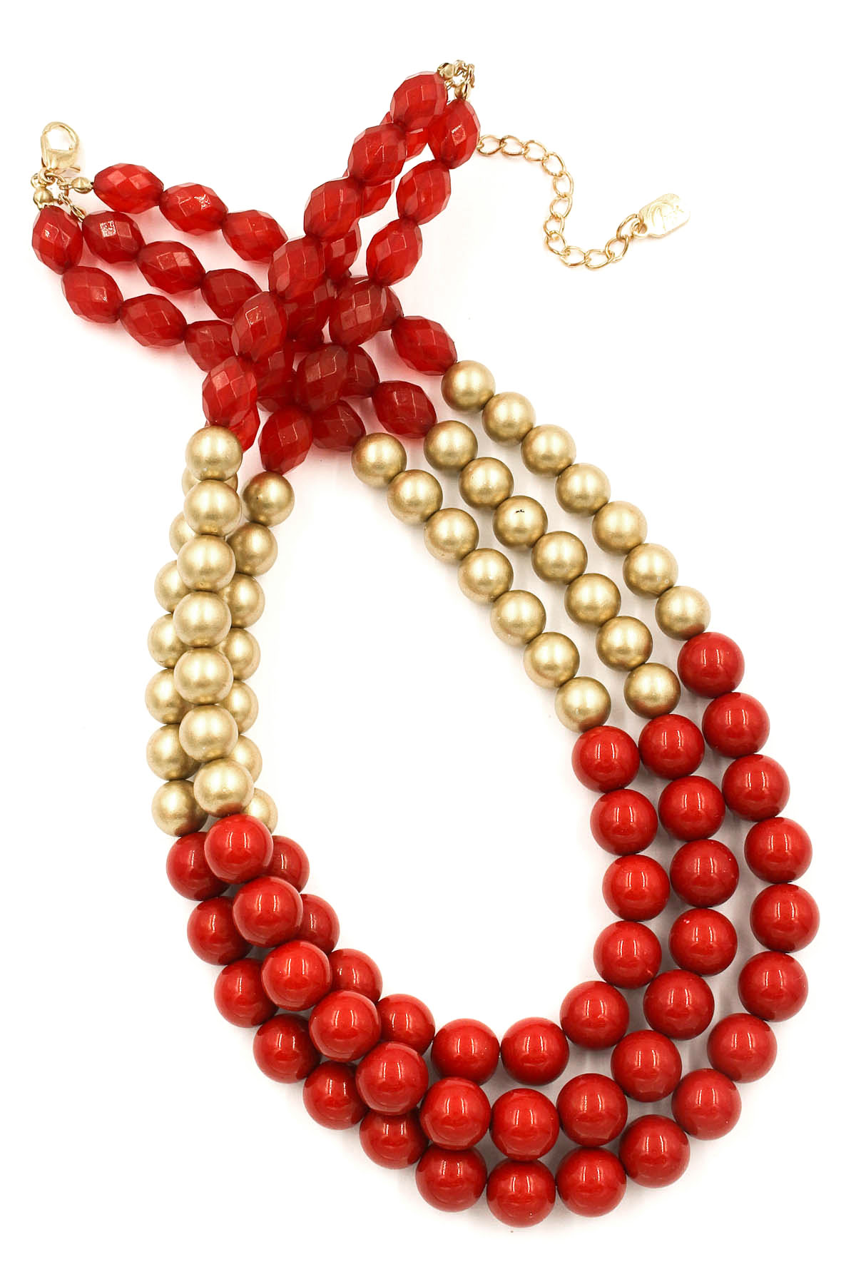 Acrylic Bead Necklace Set Necklaces