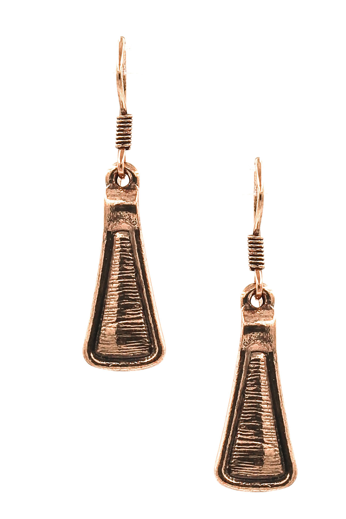 2 TONE Hammered Metal Pendant Necklace Set Necklaces