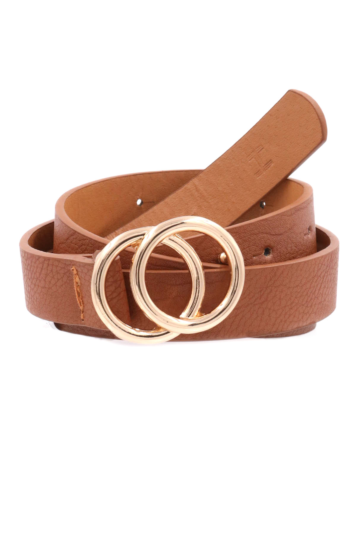 Double O Ring Buckle Belt - Belts