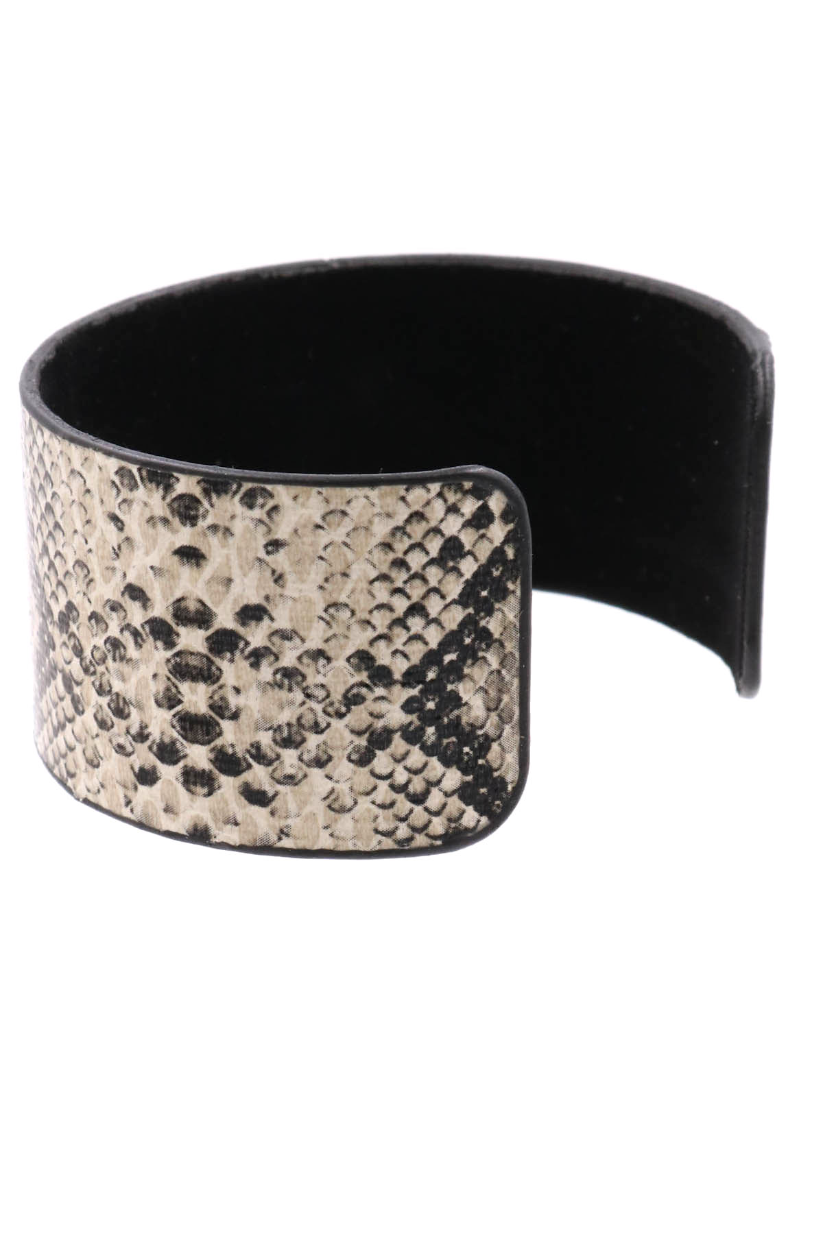 Snake Print Cuff Bracelet - Bracelets