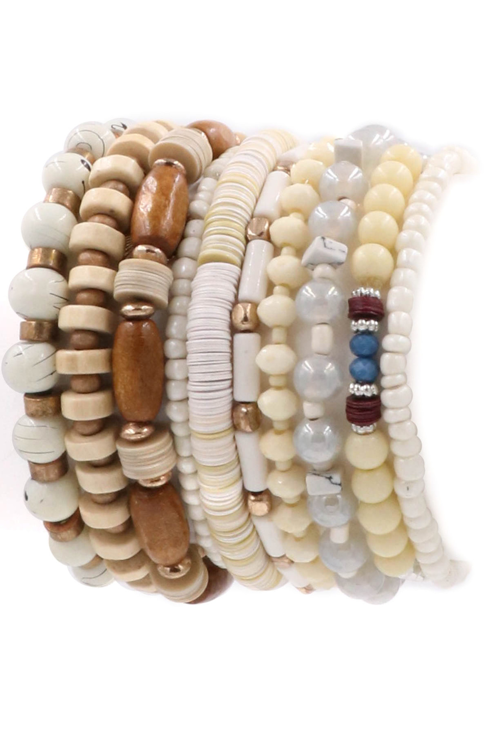 IVORY Assorted Bead Bracelet Set Bracelets