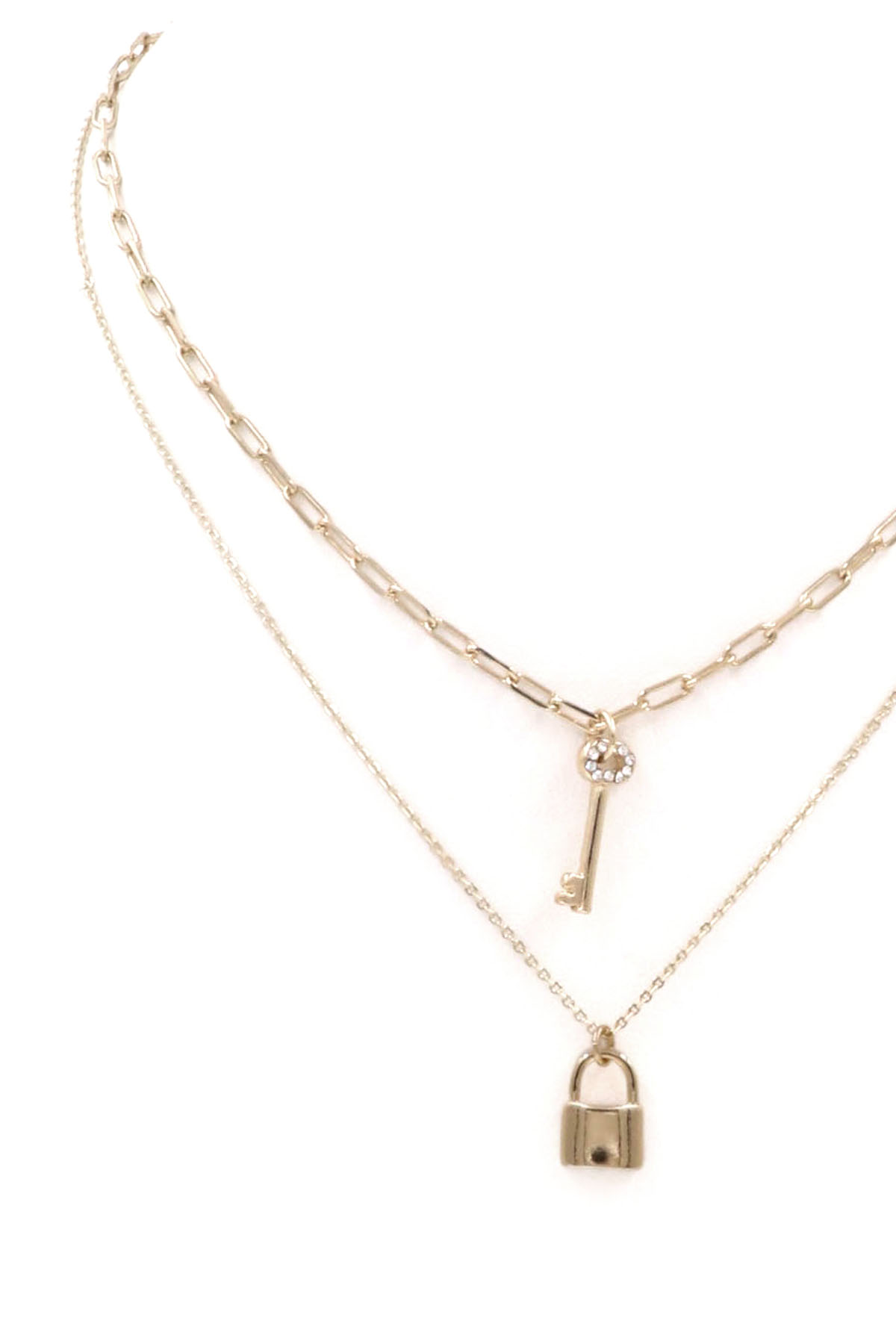 Lock And Key Necklace Necklaces