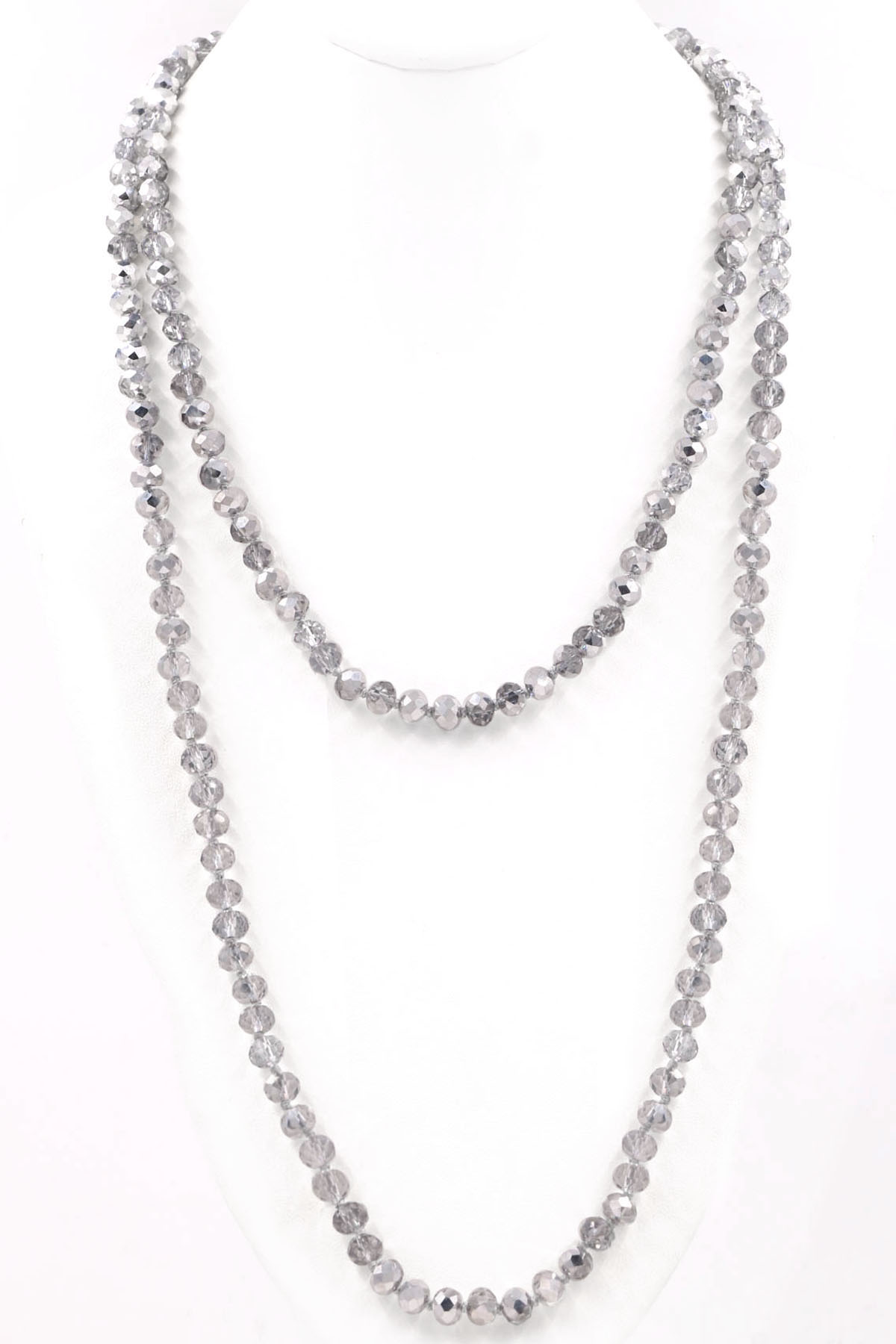 NATURAL Faceted Bead Necklace Necklaces