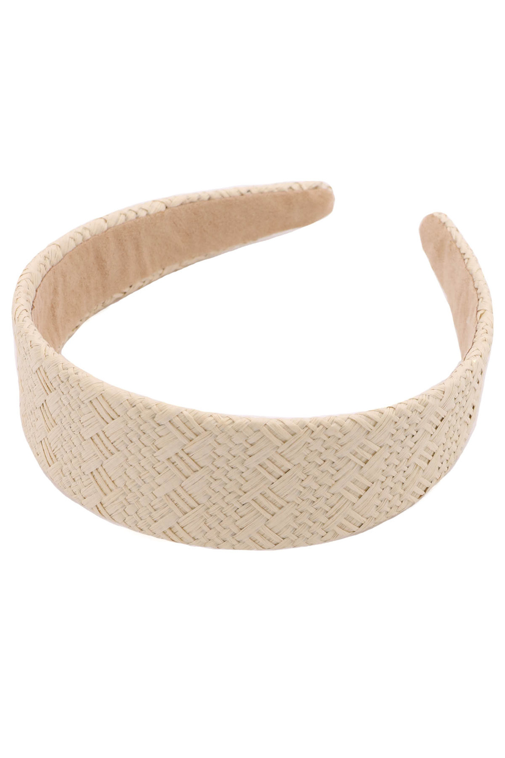 IVORY Straw Headband - Hair Accessories