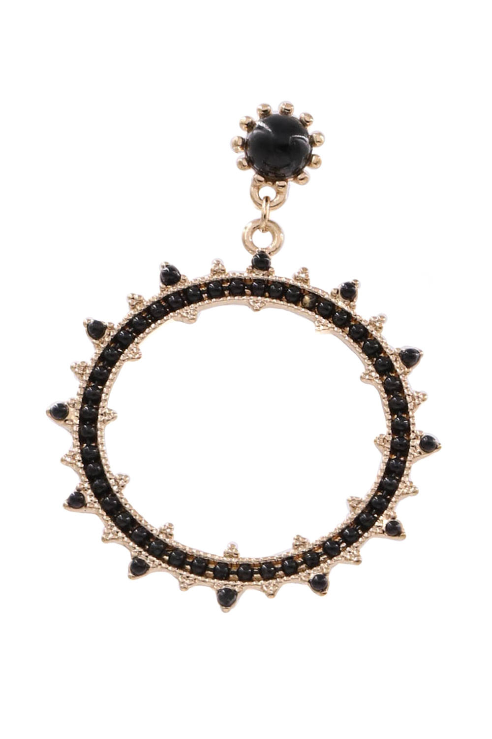 Sunburst Hoop Earrings – SHEENAM
