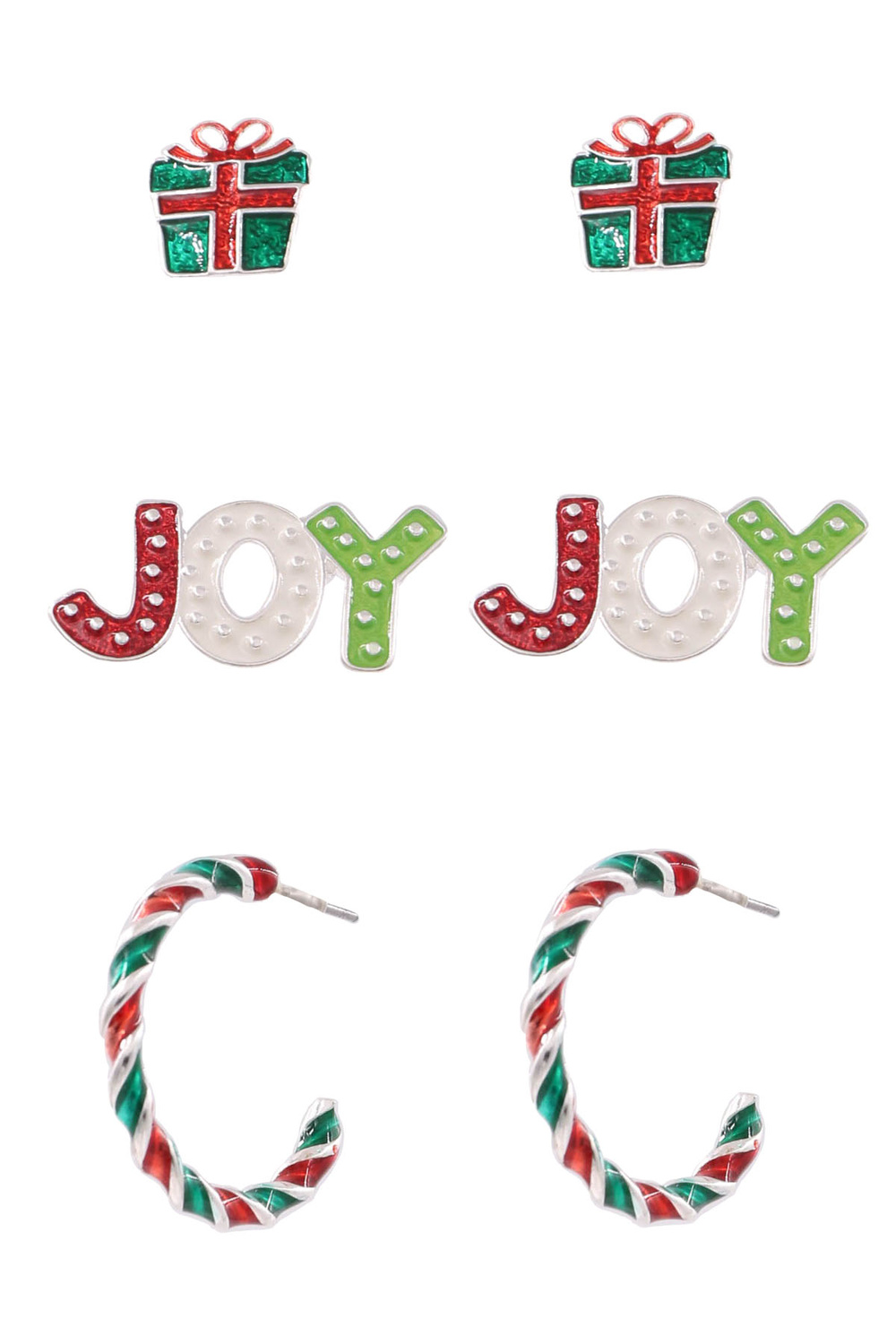 Candy Cane Joy Earrings Candy Cane Joy Earrings