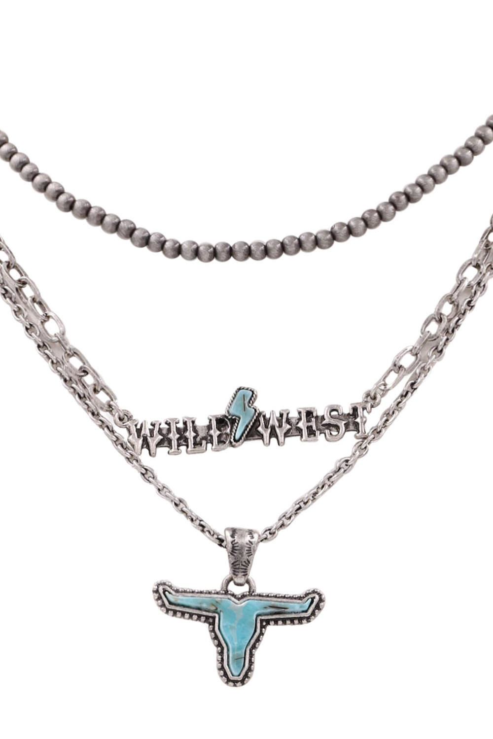 ネックレス・チョーカー [LAN ARCHIVE_official][1063] Broad Stone Necklace Necklace Ciaa Argent-Pyrite – RUE MADAME | BOUTIQUE PARISIENNE
