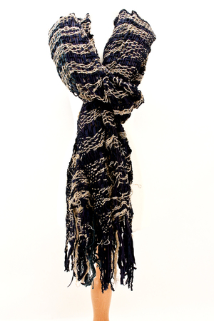 Woven Fringe Scarf