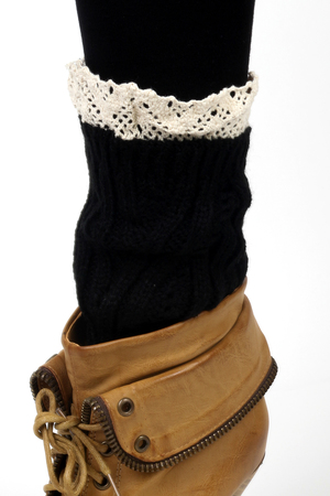 Knitted Double Leg Warmers