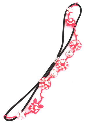 Enamel Floral Headband