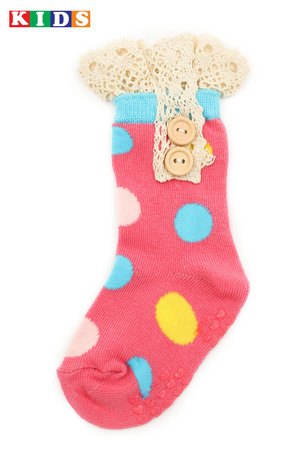 Toddler Polka Dot Ankle Socks