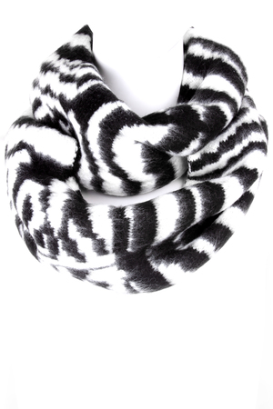 Zebra Print Scarf
