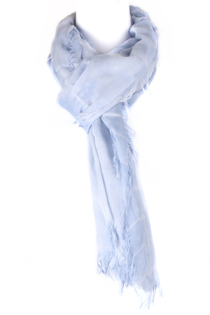 Woven Tie Dye Scarf With Fringe Detail