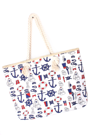 Nautical Beach Bag