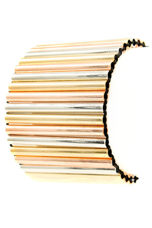 Metal Tube Bar Bracelet