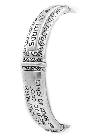 Revelation 19:16 Scripture Stretch Bracelet