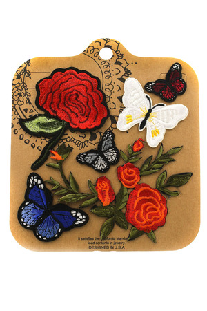 Assorted Butterfly/Flower Patch Set