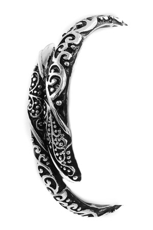 Metal Filigree Stretch Bracelet