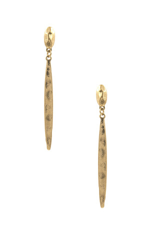 Metal Bar Drop Earrings