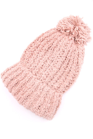 Knit Pom Beanie