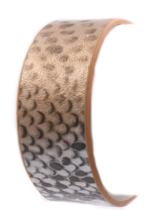 Faux Fur Leopard Bracelet
