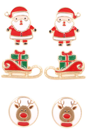 Christmas Earrings Set