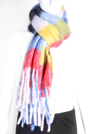 Fringe Oblong Scarf