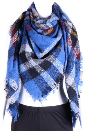 Plaid Square Scarf