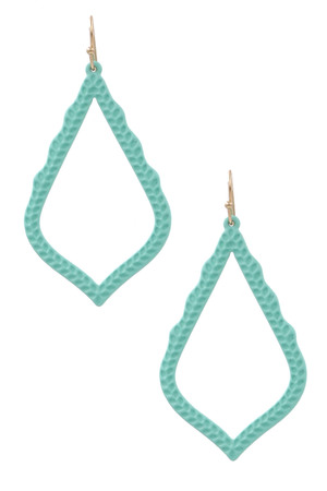 Matte Teardrop Earrings