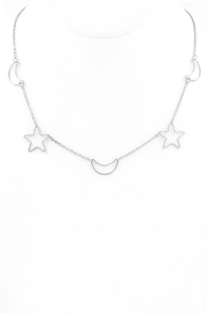 Moon/Star Necklace