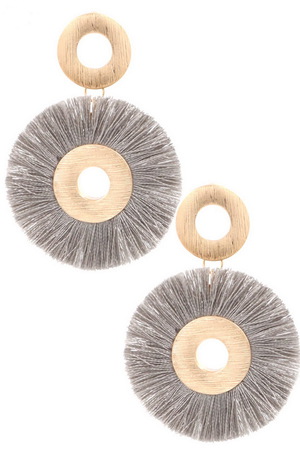 Tassel Ring Earrings